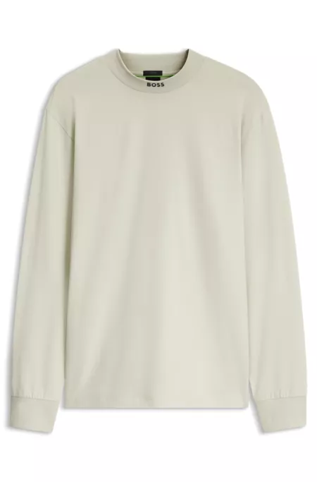 Stretch-cotton T-shirt