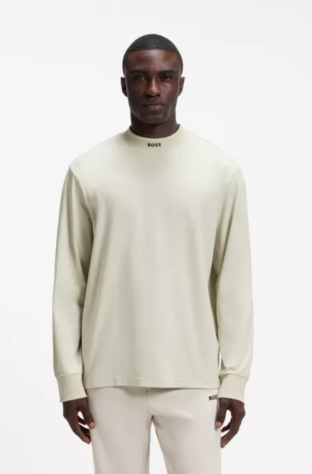 Exclusive Relaxed long sleeve t-shirts | HUGO BOSS