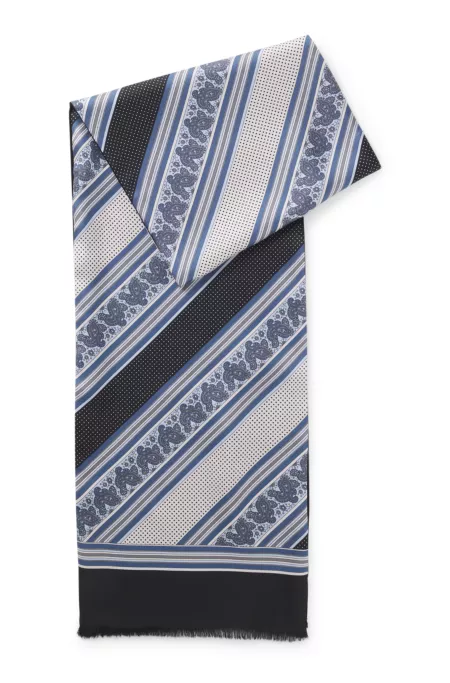 Paisley silk scarf