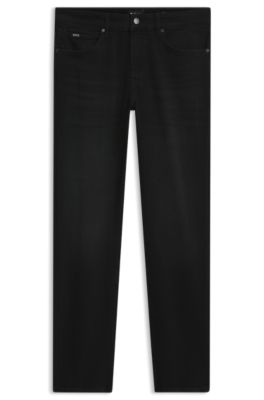 Delaware slim-fit jeans, Black
