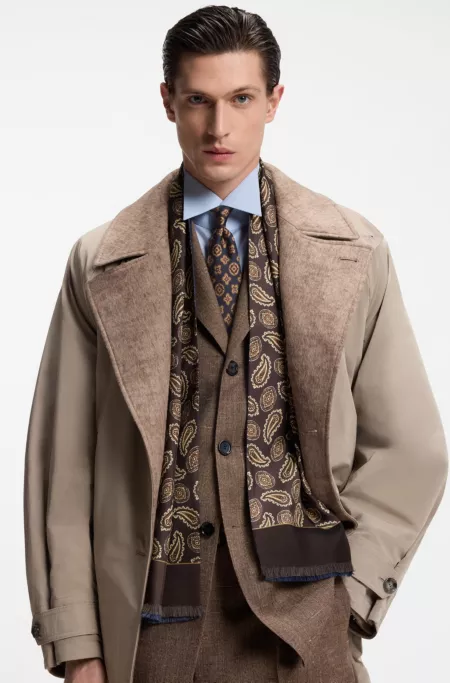 Runway neckwear gift set in silk