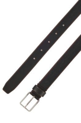 Cintur&oacute;n de piel, Negro