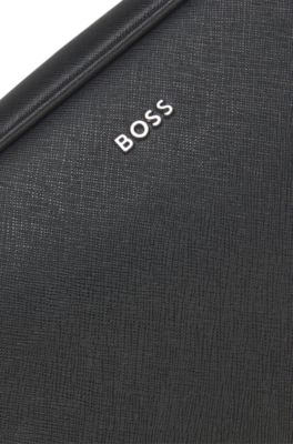 Trousse de toilette &agrave; finitions logo, Noir