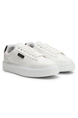 Zapatillas con cordones, Blanco
