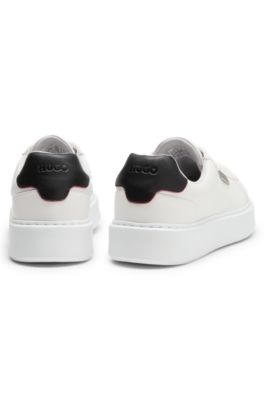 Zapatillas con cordones, Blanco