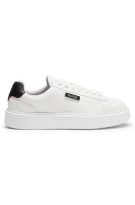 Zapatillas con cordones, Blanco