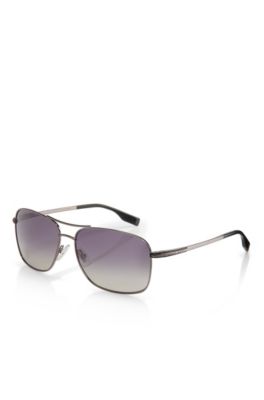 BOSS - Oversized Wood Detail Sunglasses | BOSS 0581