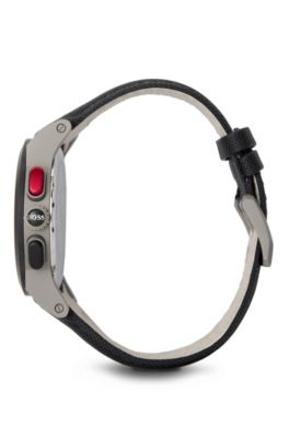 '1512979' | Chronograph Black Nylon Canvas Strap Watch, Assorted-Pre-Pack