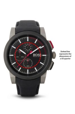 BOSS - '1512979' | Chronograph Black Nylon Canvas Strap Watch