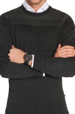 '1512979' | Chronograph Black Nylon Canvas Strap Watch, Assorted-Pre-Pack