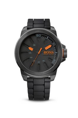 Black Silicon Strap Watch | 1513004, Assorted-Pre-Pack