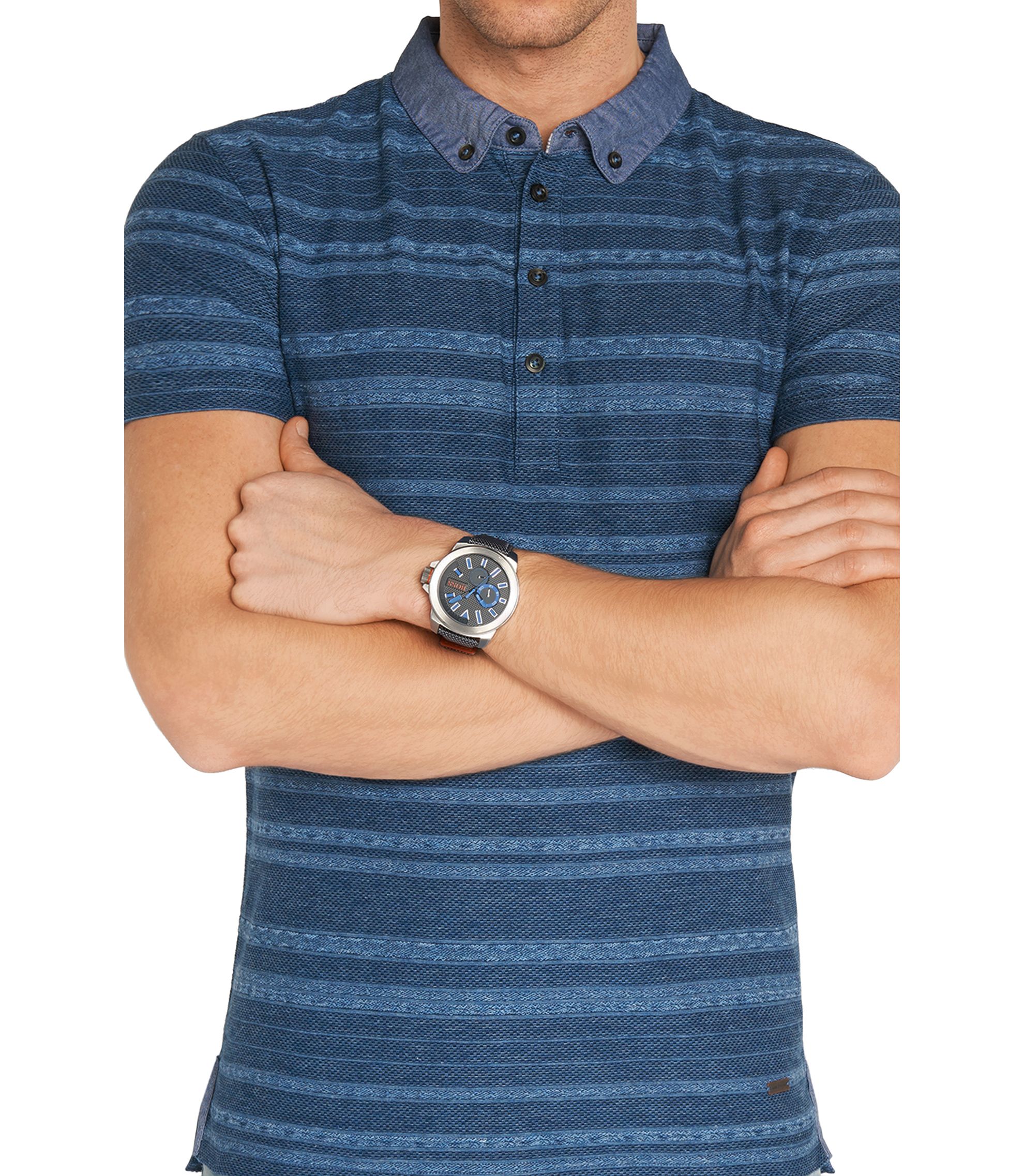 BOSS - '1513013' | Chronograph Woven Nylon Strap Watch
