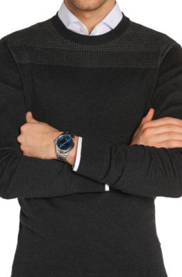 '1513034' | Stainless Steel Bracelet Strap 3-Hand Quartz Ambassador Watch, Assorted-Pre-Pack