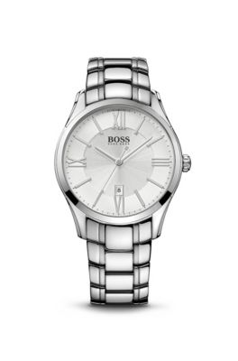 '1513024' | Stainless Steel Strap White Dial Ambassador Watch, Assorted-Pre-Pack