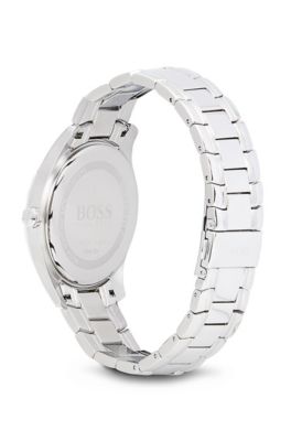 '1513024' | Stainless Steel Strap White Dial Ambassador Watch, Assorted-Pre-Pack