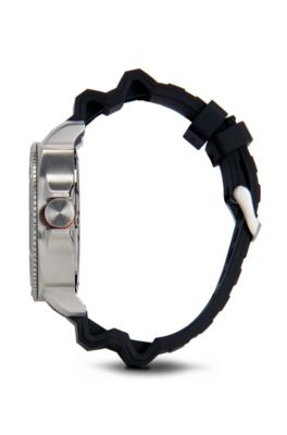 Sao Paulo, Black Silicone Strap Quartz Watch | 1513107, Assorted-Pre-Pack