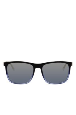 Blue Gradient Lens Rectangular Sunglasses | BOSS 0671S, Assorted-Pre-Pack