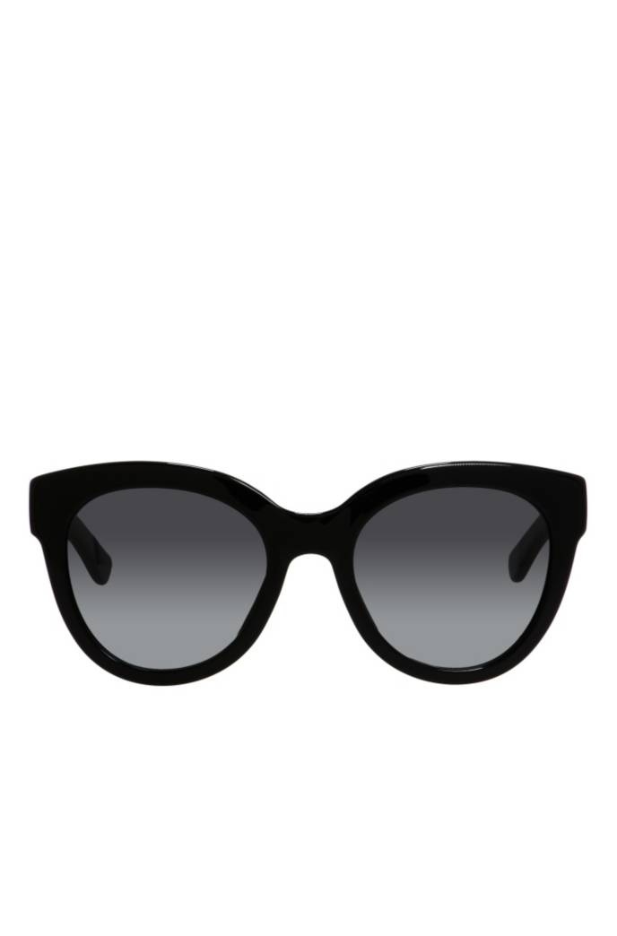 'BOSS 0675S' | Black Gradient Lens Cateye Sunglasses
