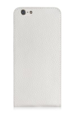 'Reflex IP6' | Leather iPhone 6 Flip Case, White
