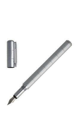 Sophisticated Diamond Ballpoint Pen | HSW5804, Silver