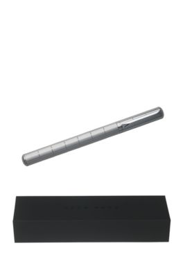 Sophisticated Diamond Ballpoint Pen | HSW5804, Silver