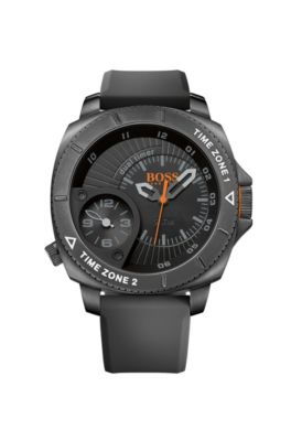 BOSS - Stainless Steel Silicone Strap Quartz Watch | 1513213