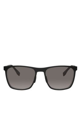 'BOSS 0732S' | Gray Lens Rectangular Sunglasses, Assorted-Pre-Pack