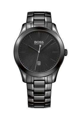 hugo boss black ceramic watch