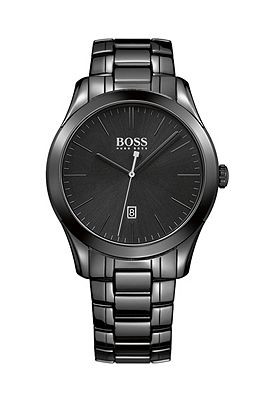 Black ceramic hugo boss watch store