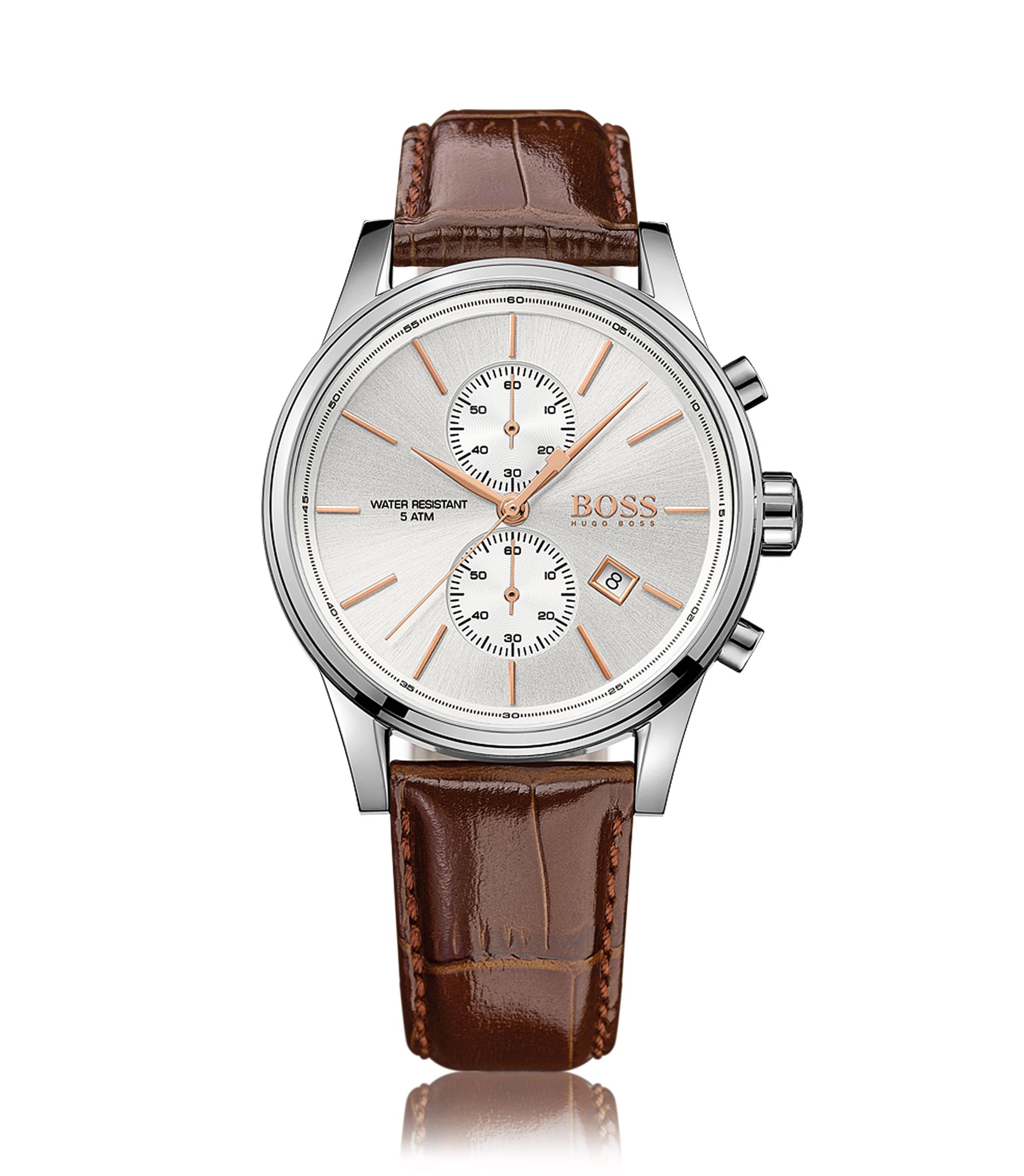 BOSS - '1513280' | Chronograph Leather Strap Quartz Watch