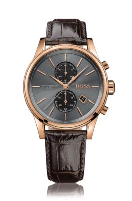 Croc-Embossed Leather Watch | 1513281, Assorted-Pre-Pack