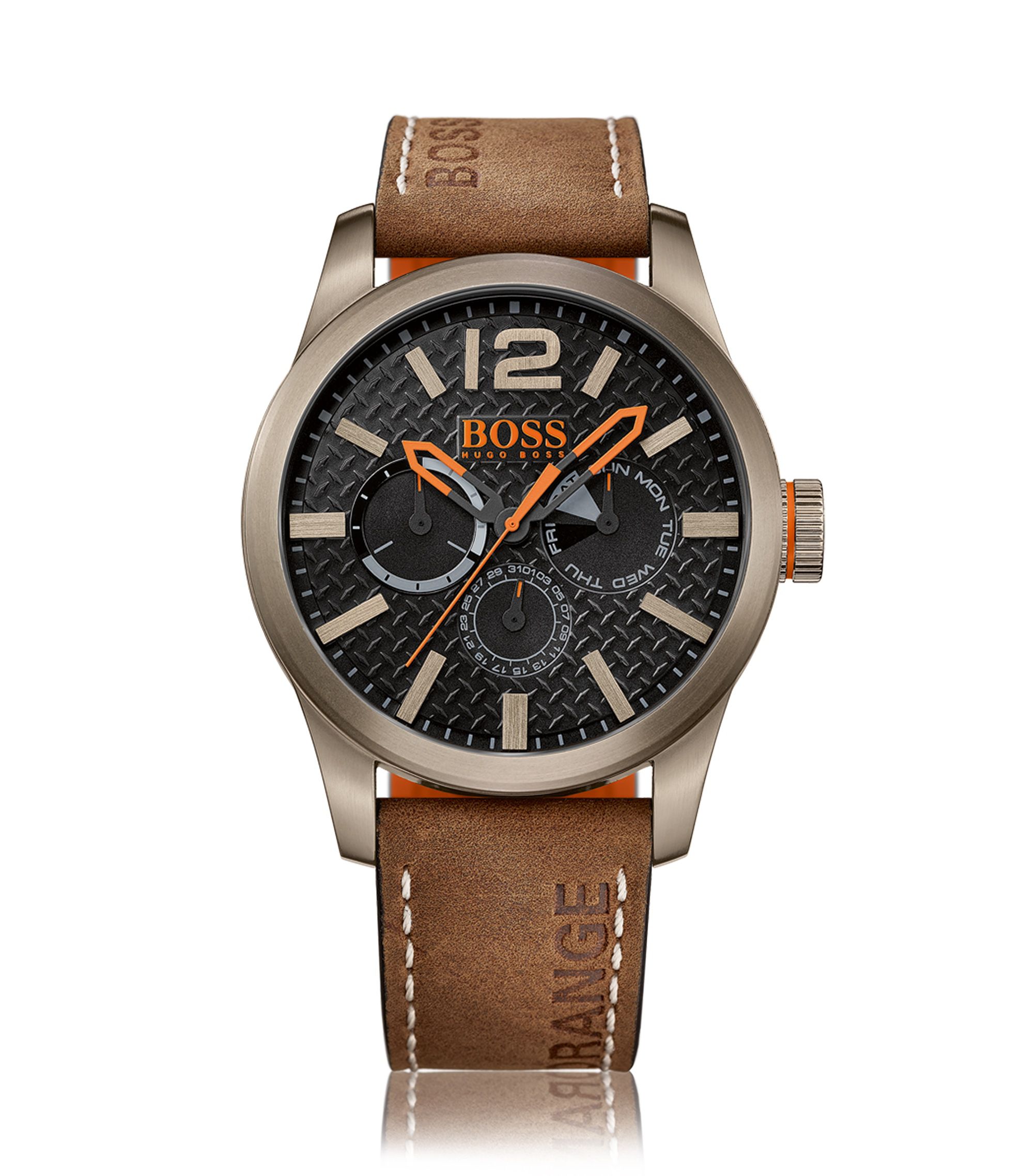 BOSS - Chronograph Leather Strap Quartz Watch | 1513240