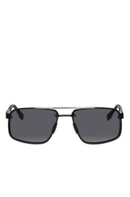 'BOSS 0773S' | Grey Lenses Navigator Sunglasses, Assorted-Pre-Pack