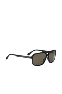 Brown Grey Lens Navigator Sunglasses | BOSS 0772S, Assorted-Pre-Pack
