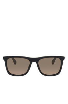 Bronze Polar Lens Rectangular Sunglasses | BOSS 0776S, Assorted-Pre-Pack