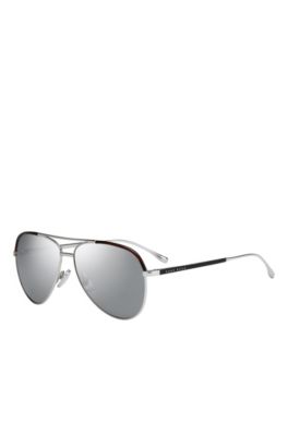 Sliver Mirror Lens Aviator Sunglasses | BOSS 0782S, Assorted-Pre-Pack