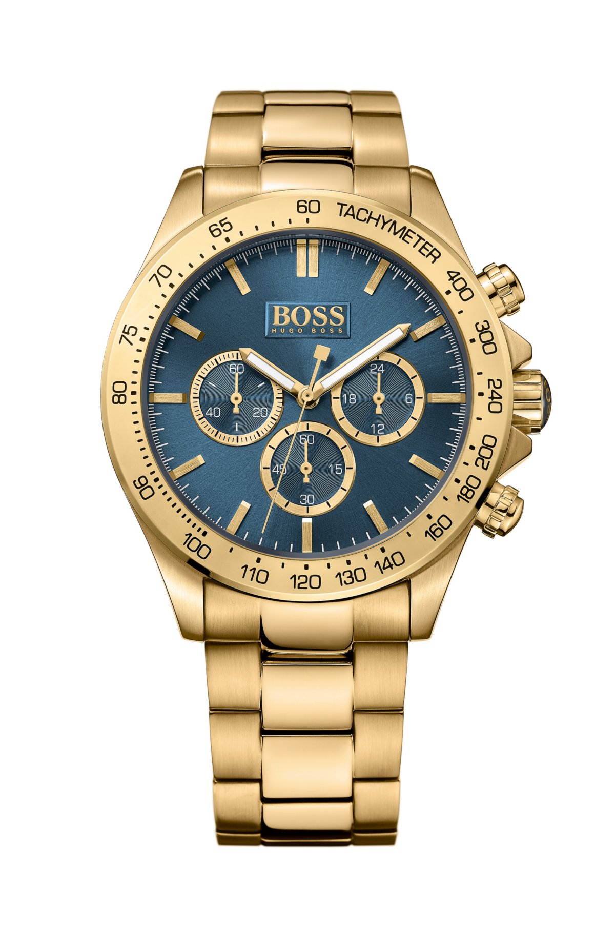 BOSS - \'1513340\' | Stainless Chronograph Watch Gold-Plated Steel