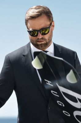 Mirror Lens Rectangular Sunglasses | BOSS 0800S, Assorted-Pre-Pack