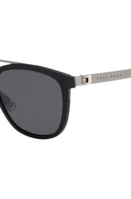 Acetate Stainless Steel Round Sunglasses | BOSS 0838S, Assorted-Pre-Pack