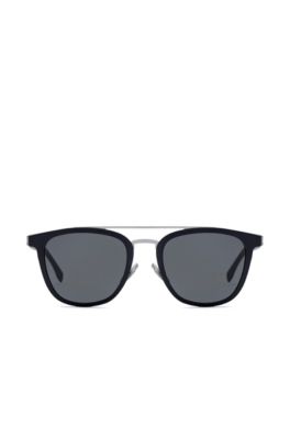BOSS - Acetate Stainless Steel Round Sunglasses | BOSS 0838S
