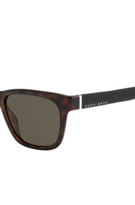 Black Lens Havana Square Sunglasses | BOSS 0830, Assorted-Pre-Pack
