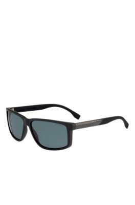 'BOSS 0833S' | Rectangular Carbon Fiber Polarized Sunglasses, Assorted-Pre-Pack