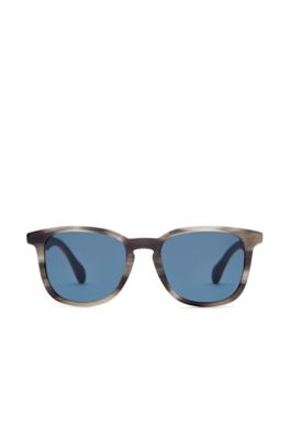 Wood Acetate Round Sunglasses | BOSS 0843S, Assorted-Pre-Pack