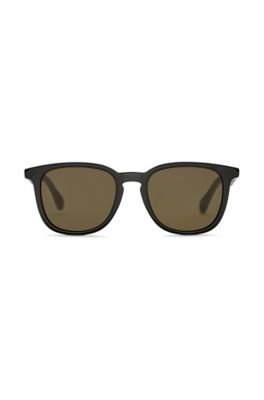 Wood Acetate Round Sunglasses | BOSS 0843S, Assorted-Pre-Pack