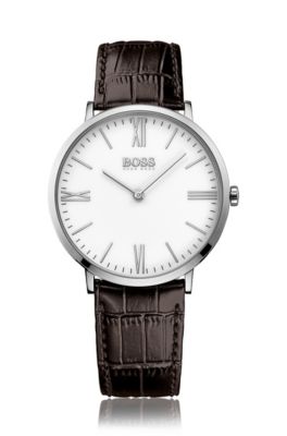 hugo boss jackson watch black