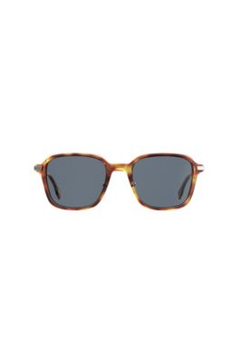BOSS - Black Lens Havana Square Sunglasses | BOSS 0909S display picture 3