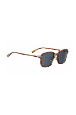 BOSS - Black Lens Havana Square Sunglasses | BOSS 0909S display picture 1
