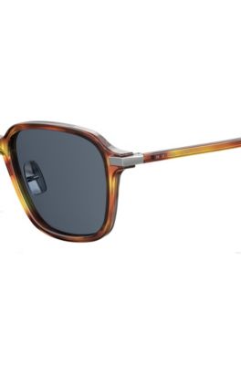 New! Boss Hugo boss square sunglasses Dark Havana Hugo Boss 0406/S 086DB Men main image 4