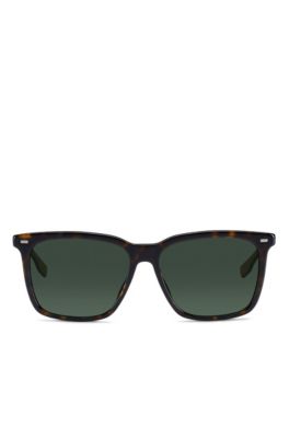 Tortoiseshell Acetate Rectangular Sunglasses | BOSS 08883S, Assorted-Pre-Pack