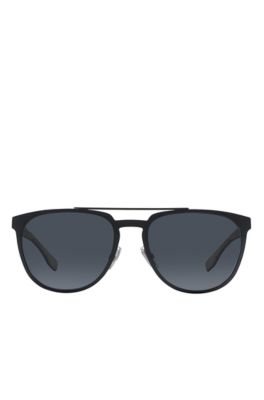 BOSS - Silver Round Metal Sunglasses | BOSS 0882S display picture 2